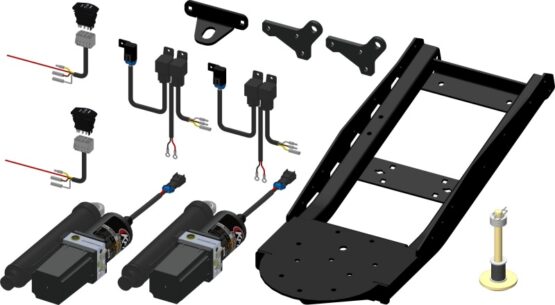 KFI V-Plow Actuator Tube Kit for Pro-V Plow System