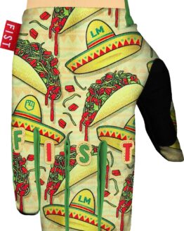 FIST Strapped Logan Martin Taco Tuesday Gloves Mens XS Yellow