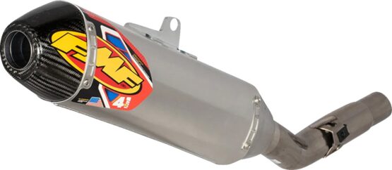 4.1 RCT Slip On Exhaust Muffler w/ C.F. End Cap - Image 2