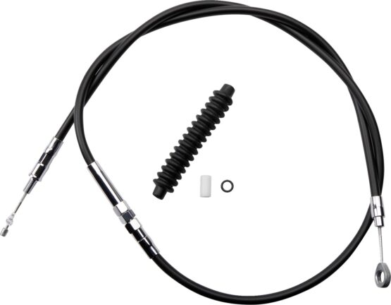Drag Specialties High-Efficiency Black Clutch Cable For FXSTB/FXSTBI Night Train
