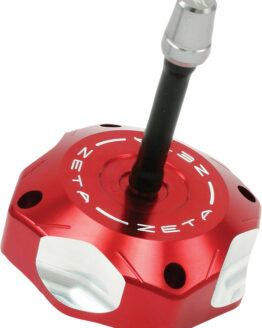 Red Billet Gas Cap with Vent Tube