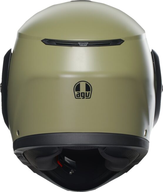 AGV Streetmodular Mono Modular Helmet Matte Green Black Medium - Image 3