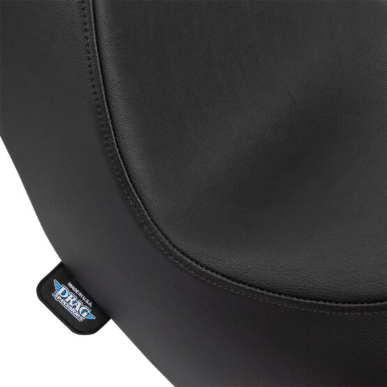 Drag Specialties Predator III Seat Smooth Black For Harley Low Rider/S/Sport Glide - Image 3