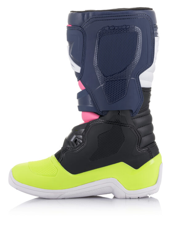 Youth Tech 3S Boots Black/Dark Blue/Neon Pink US Y-01 - Image 4