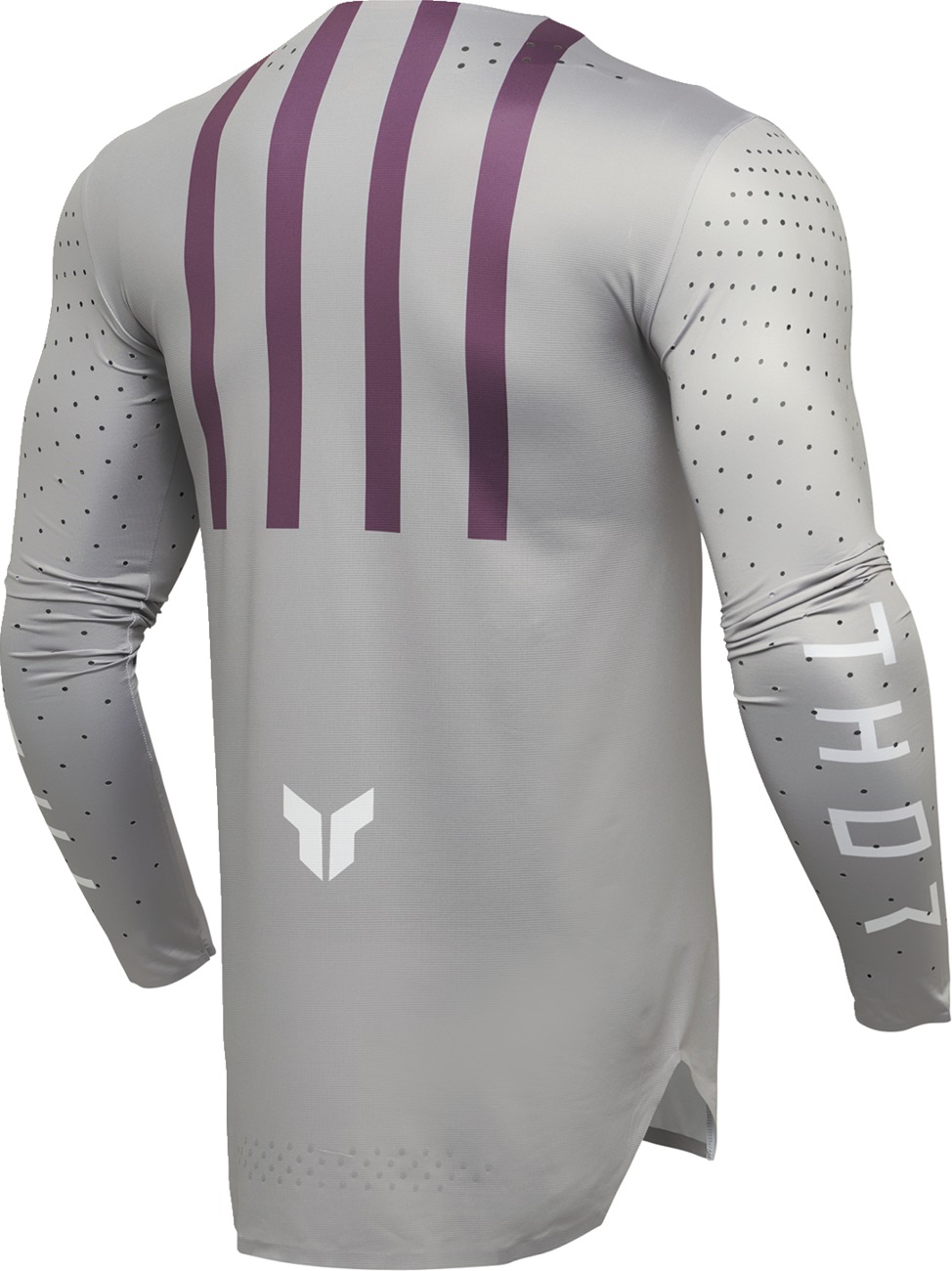Thor Sportmode Flite Jersey 2XL Gray Purple White Men's - Image 3