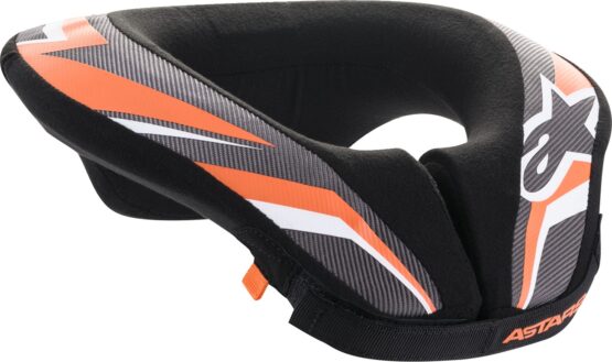Alpinestars Youth Sequence Neck Roll Black/Anthracite/Orange L/XL