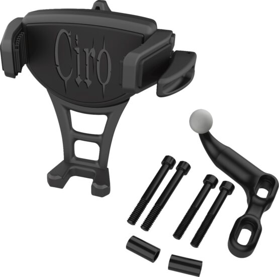 CIRO Constrictor Phone Holder Black Offset Perch Mount