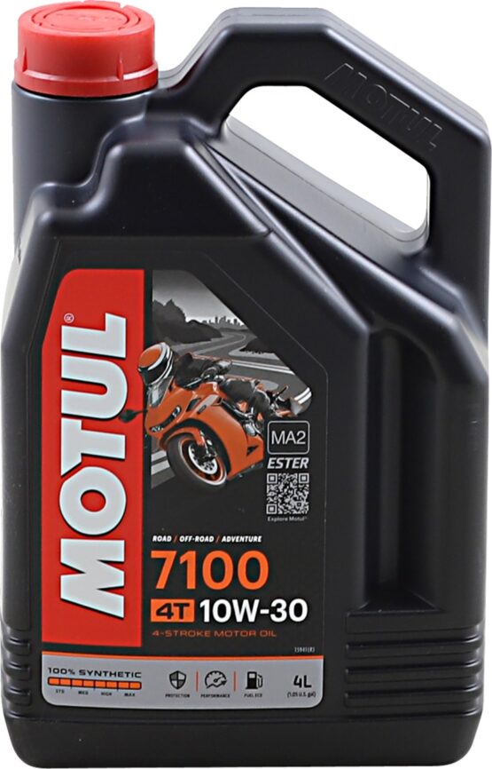 Motul 7100 10W30 4T Full Synthetic Engine Oil 4 Liter