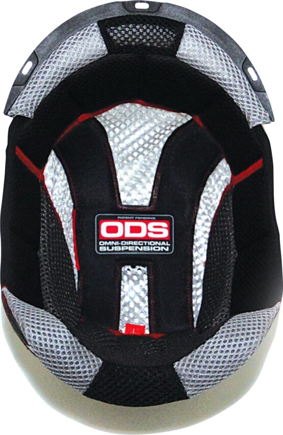 6D ATR-1 Helmet Liner Large Black Silver