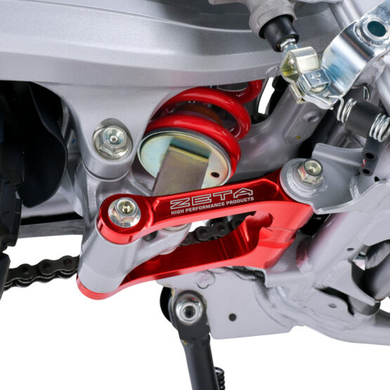 ZETA Lowering Link Red For Honda CRF300L 2021-2024