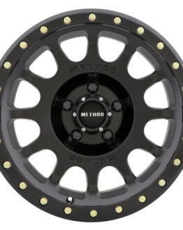 MR305 NV 16x8 0mm Offset 5x4.5 83mm CB Matte Black Wheel
