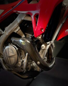 Carbon Fiber Header Heat Shield