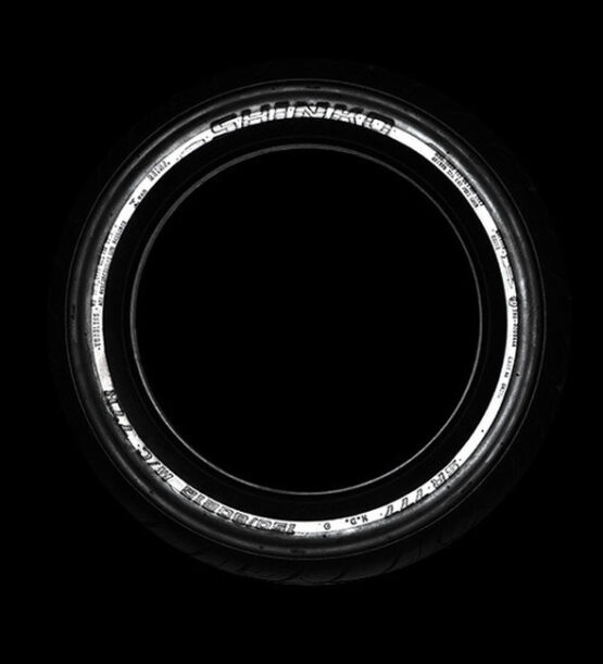 777 Cruiser Rear Tire 150/80B16 77H Heavy Duty "Reflector" Sidewall - Image 2