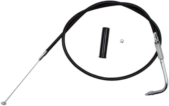 Motion Pro Black Vinyl Throttle Cable For Harley Davidson XL 2000-2001