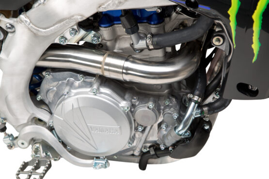 Yoshimura RS-12 Full Exhaust Stainless/Aluminum Silver Fits 20-22 YZ450F - Image 3