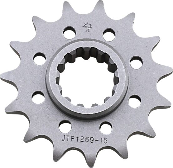 Front Steel Countershaft Sprocket - 15 Tooth 520 Chain Conversion
