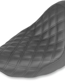 Renegade Lattice Stitched Solo Seat Black Gel
