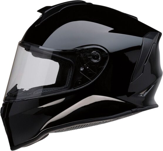 Z1R Youth Warrant Helmet Black Gloss - Medium - Image 2