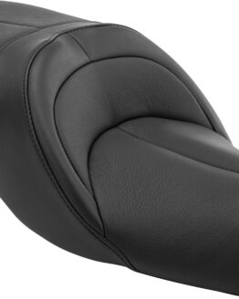 Danny Gray LowIST Leather Seat Black Fits 04-18 Harley Sportster
