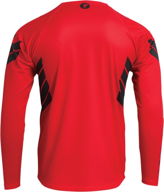 Thor Assist Sting Long-Sleeve Jersey Red Black Men's Medium - Image 2