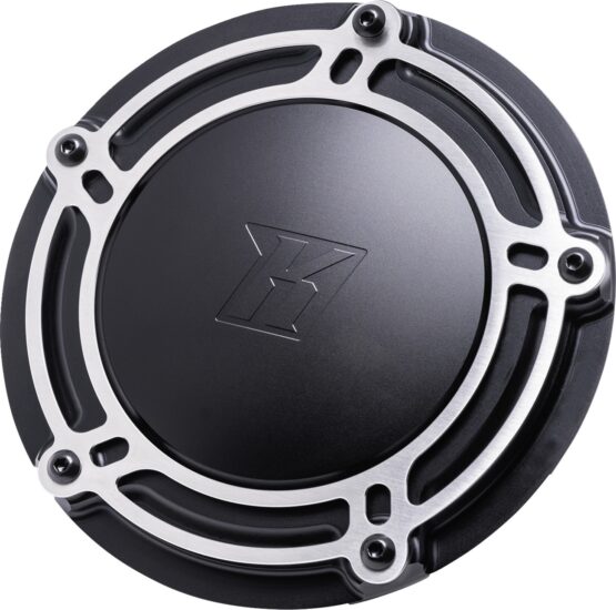 Kodlin USA NXL Derby Cover Black for Harley M8 Touring Models - Image 2