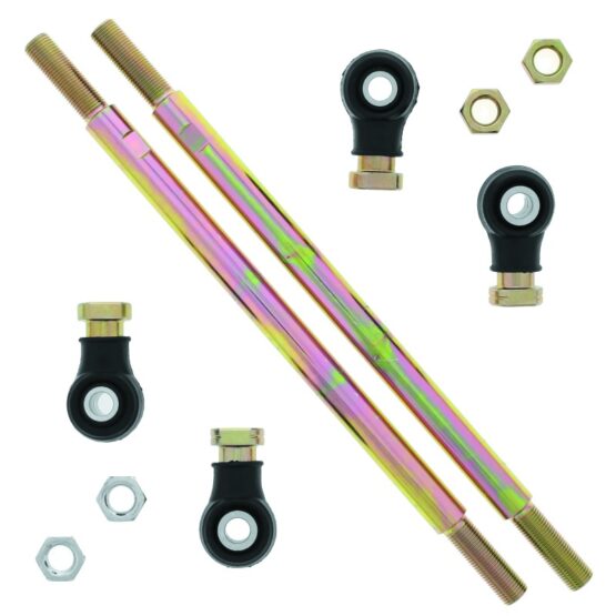 QuadBoss Tie Rod Assembly Upgrade Kit Fits 2015 Polaris Hawkeye 325 2x4