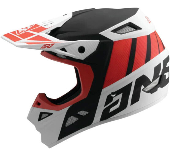 Answer AR7 Hyper Mips Helmet Red/White - Large - Image 2