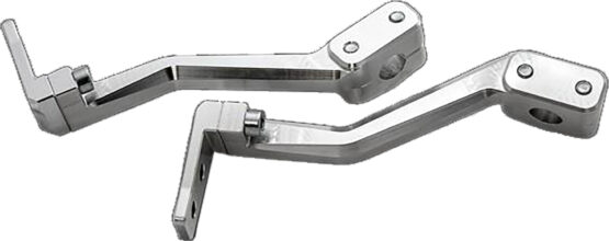 ROX Flex Tec Handguard Mount Pro Taper For Polaris RMK/Assault - Image 2
