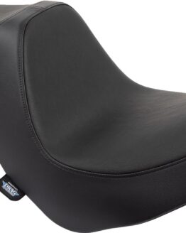Drag Specialties Predator III Seat Smooth Black For Harley Low Rider/S/Sport Glide