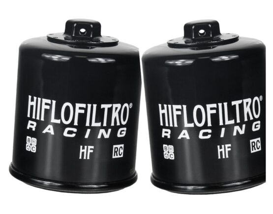 HF303RC Race Oil Filter - Black - 2 Pack