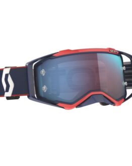 Scott Prospect Retro Goggles Blue/Red Blue Chrome Lens
