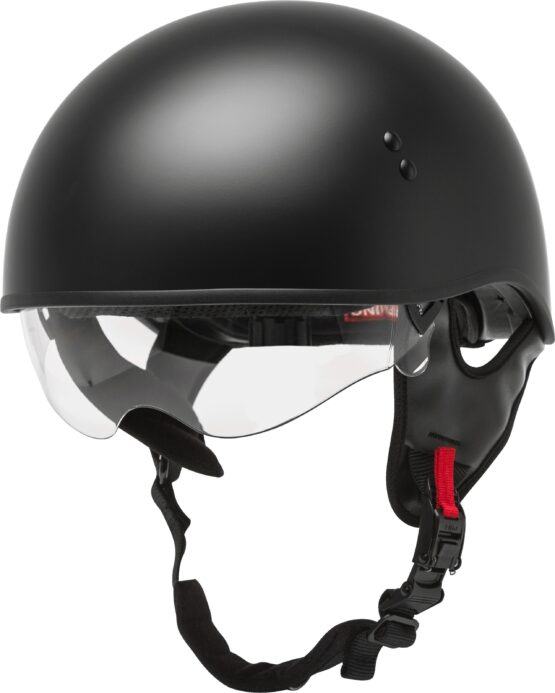 GMAX HH-65 Naked Half Helmet Matte Black Large - Image 3