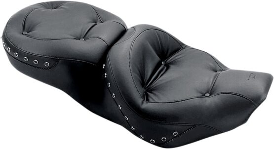 Mustang Studded One-Piece Regal Touring Seat Fits Touring 97-07 - Image 2