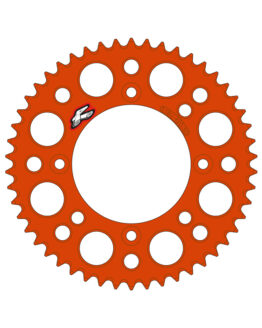 Renthal Ultralight Rear Sprocket Orange 420x50T For 2025 KTM 65 SX