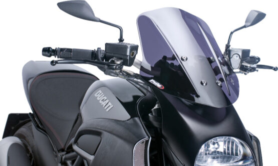 Naked New Gen Touring Windscreen - Dark Smoke - Image 2