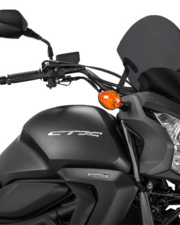 Dark Smoke Naked New Generation Windscreen