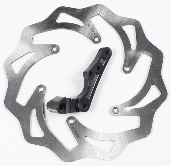 Oversize Wave Solid Brake Rotor Kit - Image 2