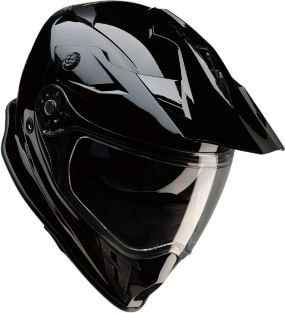 Range Full Face Dual-Sport Helmet Gloss Black X-Small - Image 2