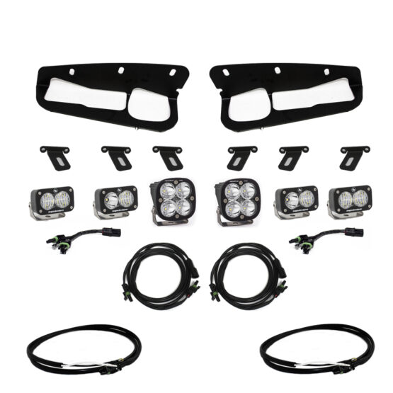 Baja Designs Fog Pocket Kit Pro w/Upfitter Fits 2021+ Ford Bronco