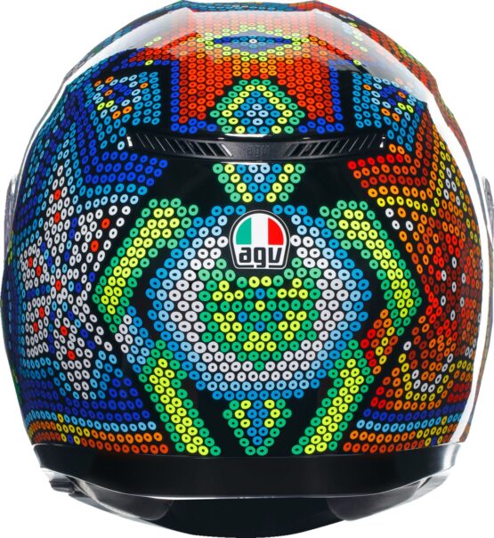 AGV K3 Rossi Winter Test 2018 Helmet Small Multi Gloss Unisex - Image 2