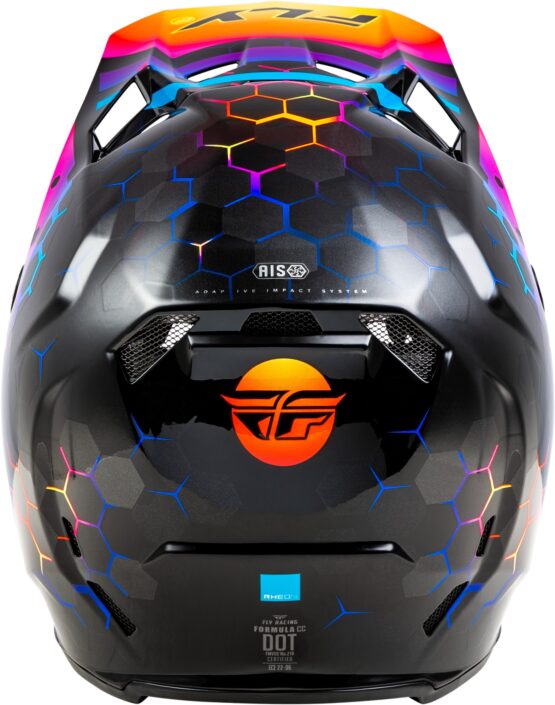 Fly Racing Formula CC Tektonic Helmet Black/Sunset XL - Image 3