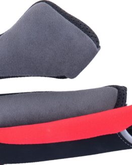 Alpinestars Supertech R10 Cheek Pads 25mm Gray Red