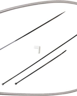 Drag Specialties Quick Connect Upper Clutch Cable Chrome For Harley FLHX FLHTK