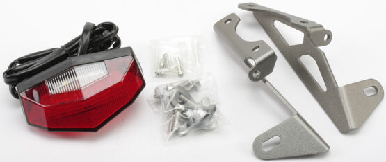 DRC Edge2 Red LED Tail Light Bracket Holder Fits 07-19 Yamaha WR250R/X - Image 2