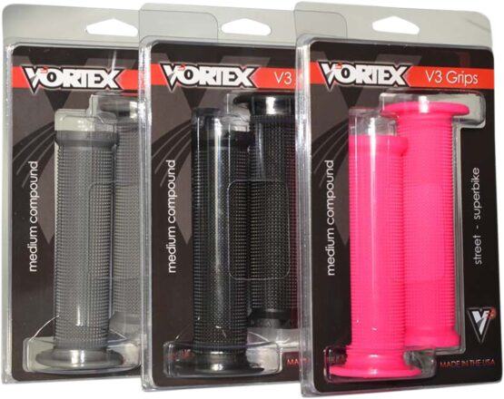 Vortex Superbike Grips Black - Image 2