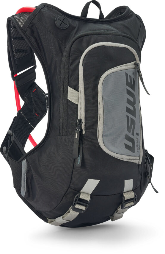 USWE Moto Hydro 8L Hydration Pack Black Adventure Fit - Image 4