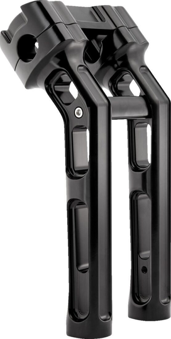 Arlen Ness Method Kickback Riser 10in Black For Harley Softail Gauge - Image 3