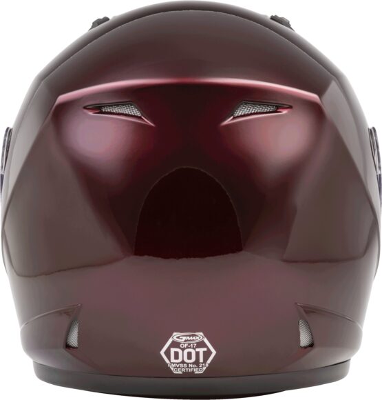 GMAX OF-17 Open-Face Helmet Wine Red Small - Image 3