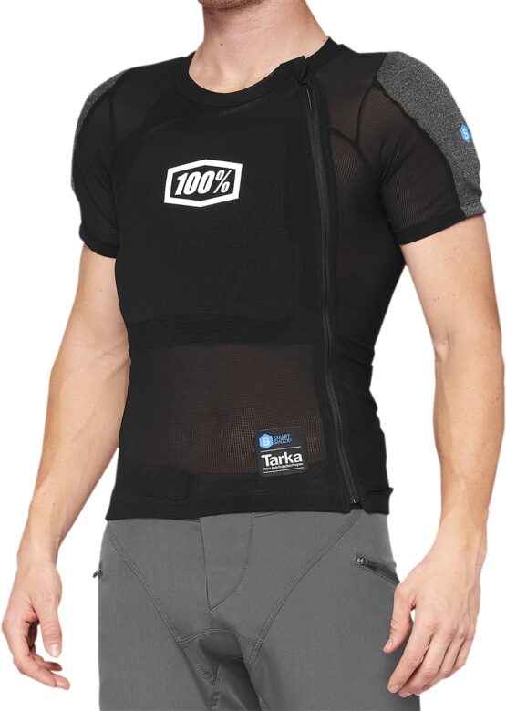 100% Tarka Body Armor Short Sleeve Black Unisex Adult Small