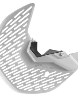 White MX Disc/Fork Protector For Honda CRF Models